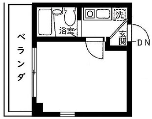 シャンテ東陽町の物件間取画像